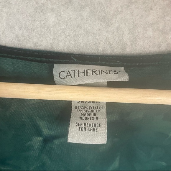 Catherine's Shirt & Cardigan Set Green sz. 3x #BB - Picture 6 of 10